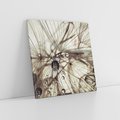 Obraz na płótnie 60x60 - Lekkie dmuchawce - dmuchawce, krople