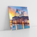 Obraz na płótnie 70x70 - Wenecja: miasto zakochanych - Wenecja, Włochy
