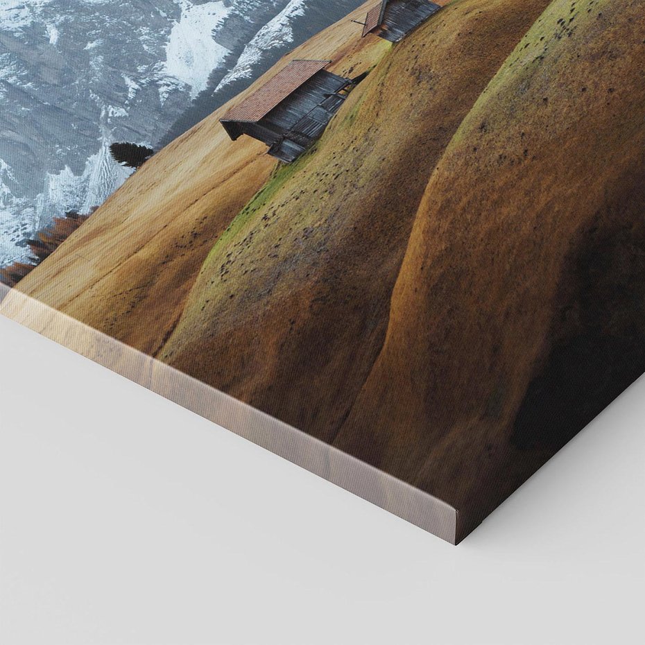 Obraz na płótnie 70x100 - Odkryj Ich Urok - góry, skandynawia