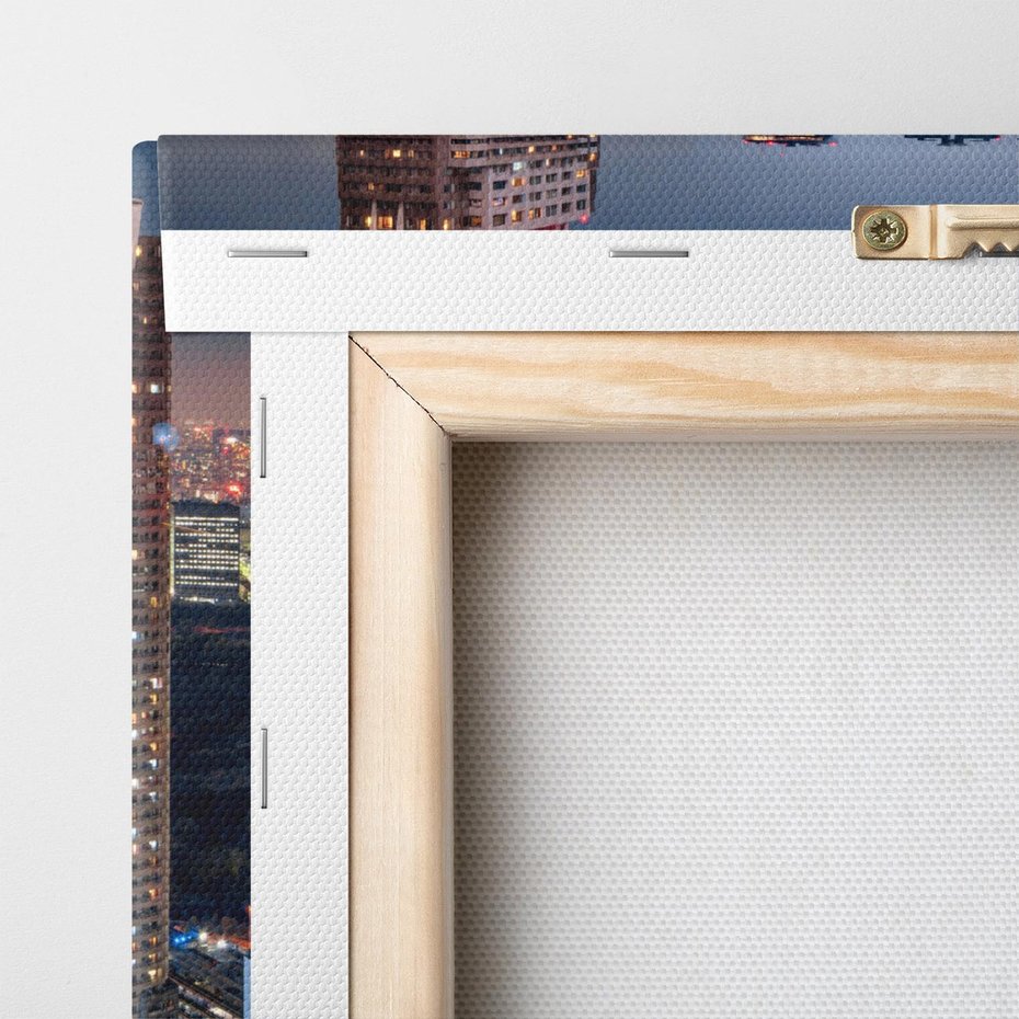 Obraz na płótnie 80x80 - Błyskawica w Azji - Tokio, Japonia