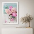 Plakat bez ramy 21x30 - Kwiatowa harmonia hiacyntów - kwiaty, hiacynty