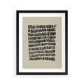 Plakat w ramie 40x50 - Echa Zapomnianych Wymiarów - nowoczesna sztuka, plakat - rama czarna