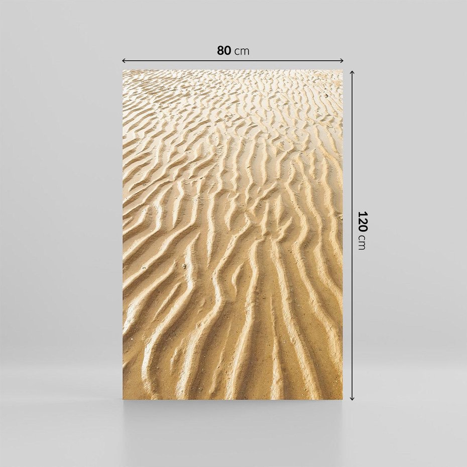 Obraz na płótnie 80x120 - Piasek i Nieskończoność - pustynia, piasek