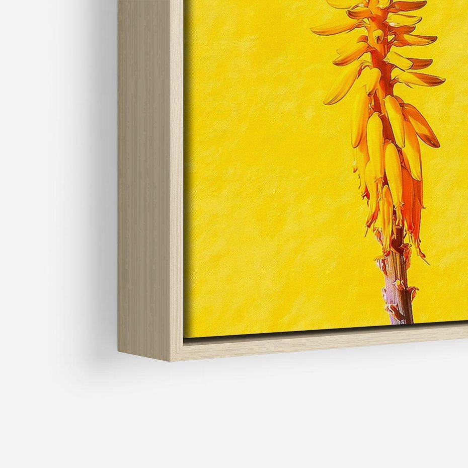 Obraz w ramie 120x80 - Radość Natury - kolor, kwiaty - rama drewno