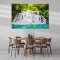 Obraz na płótnie 120x80 - Magiczne wodospady Tajlandii - Tajlandia, wodospad