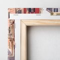 Obraz na płótnie 120x60 - Przejażdżka gondolą przez Wenecję - Wenecja, kanały