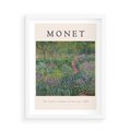 Plakat w ramie 50x70 - Reprodukcja Moneta - Monet, reprodukcja - rama biała
