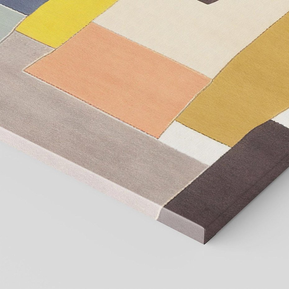 Obraz na płótnie 70x50 - Pasy Abstrakcji - kolorowe pasy, plamy koloru