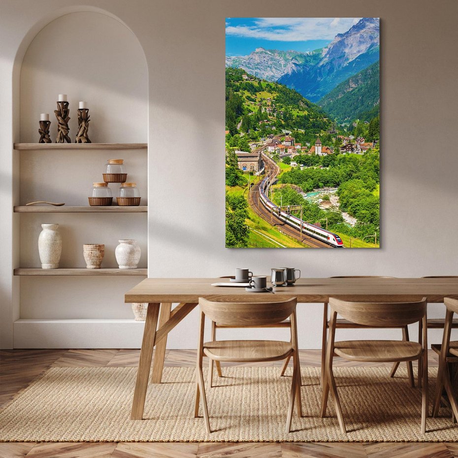 Obraz na płótnie 80x120 - Magiczne Horyzonty - pejzaż, perspektywa