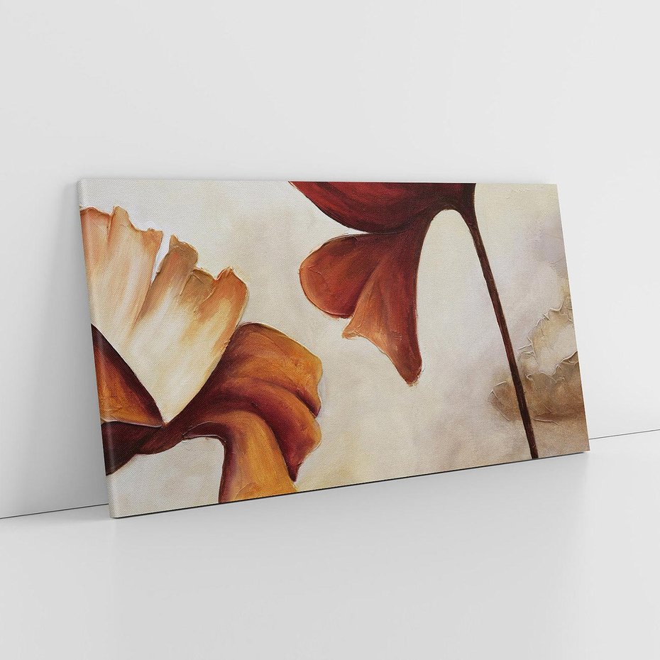 Obraz na płótnie 120x60 - Sztuka Kwiatów - kwiaty, sztuka