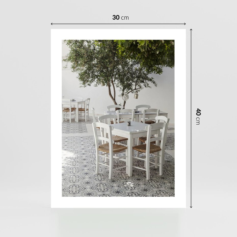 Plakat bez ramy 30x40 - Włoska restauracja pełna smaków - włoska, restauracja