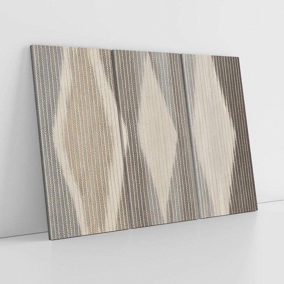 Obraz na płótnie 120x80 - Melancholijny spacer barw - symetryczne, geometryczne