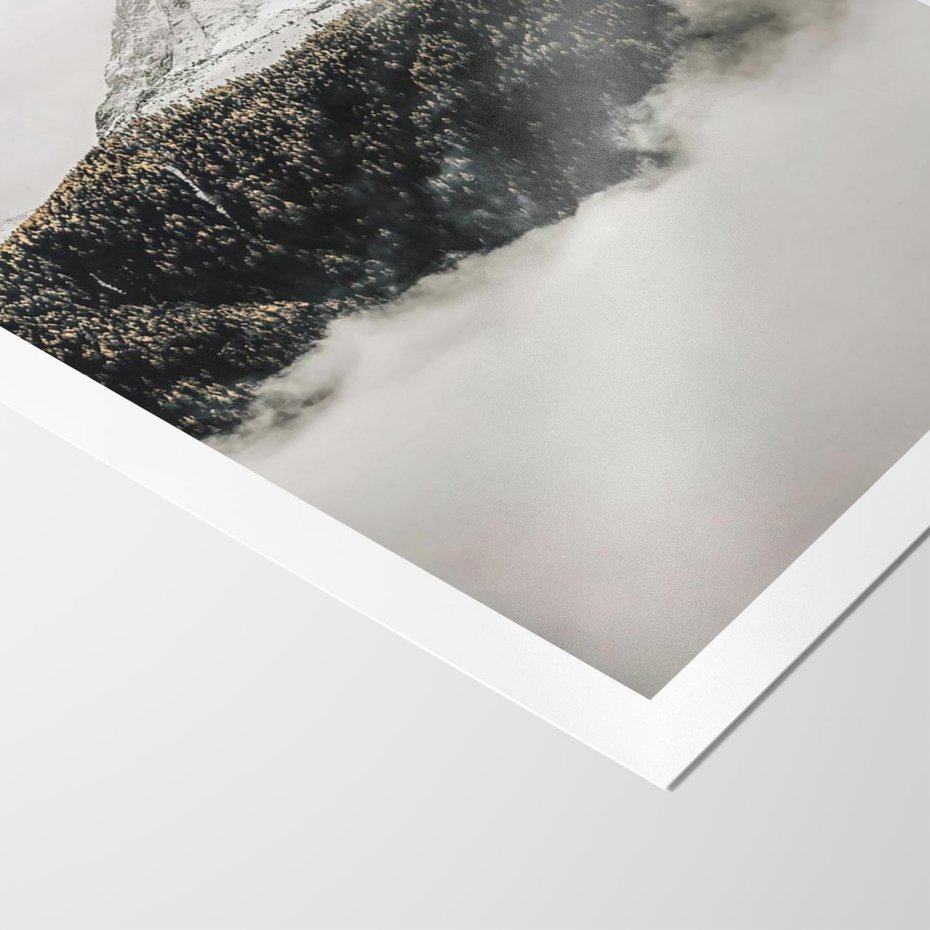 Plakat bez ramy 50x70 - Zimowa Wielkość - górski krajobraz, zima w górach