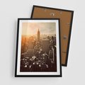 Plakat w ramie 50x70 - Nowojorska Skyline - Manhattan, Nowy Jork - rama czarna