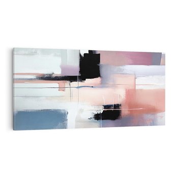 Obraz na płótnie 140x70 - Zamglone Kierunki - abstrakcja, obraz olejny