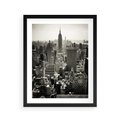 Plakat w ramie 40x50 - Dusza wielkiego miasta - Manhattan, Nowy Jork - rama czarna