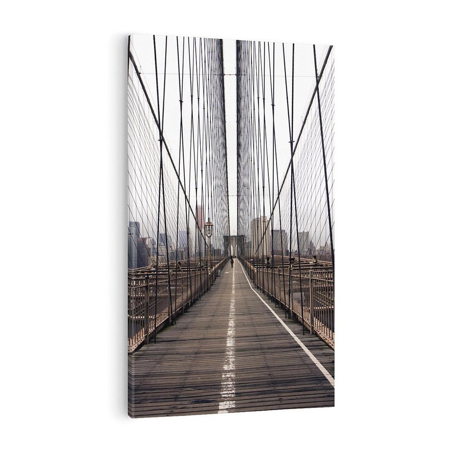 Obraz na płótnie 70x100 - Nowoczesna Linia - most, nowoczesna