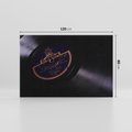 Obraz na płótnie 120x80 - Płyta Vinyl - Muzyka Retro - płyta, vinyl
