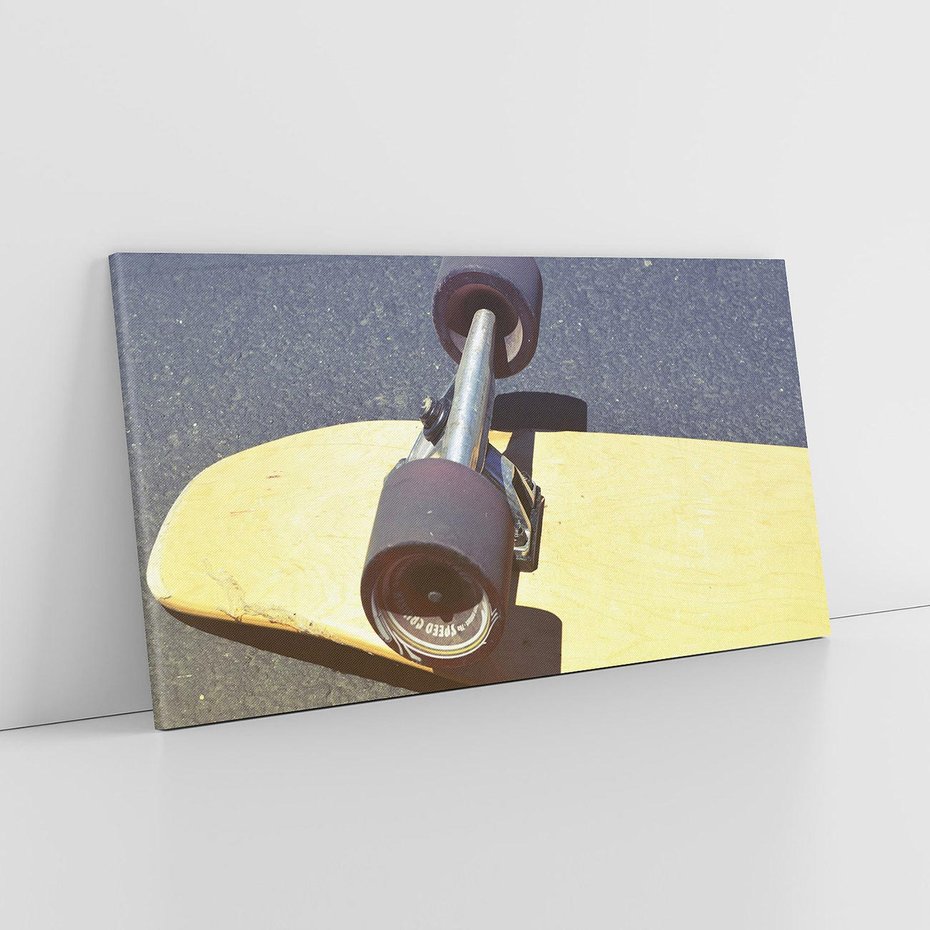 Obraz na płótnie 140x70 - Deskorolka - Sztuka Na Kółkach - deskorolka, skateboard