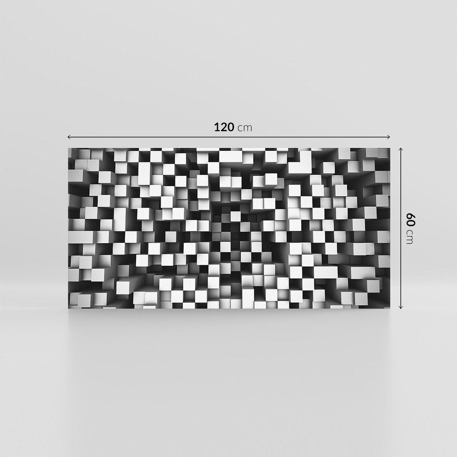 Obraz na płótnie 120x60 - Abstrakcyjne wizje w 3D - 3D, abstrakcja