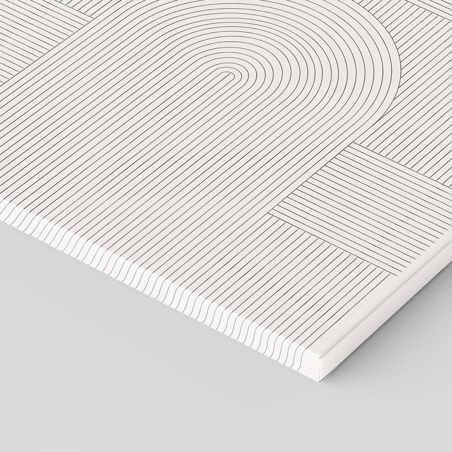 Obraz na płótnie 70x70 - Geometryczna Elegancja Mid Century - mid century, minimalizm