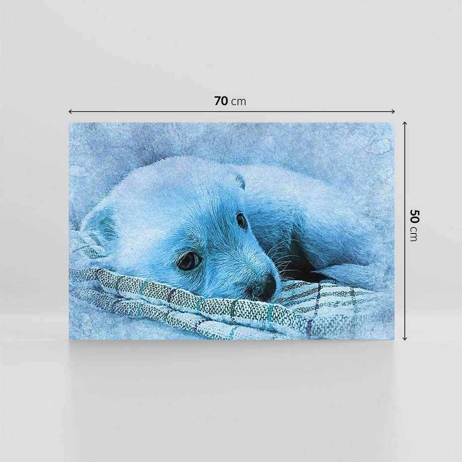 Obraz na płótnie 70x50 - Abstrakcyjna ekspresja artystyczna - abstrakcja, sztuka