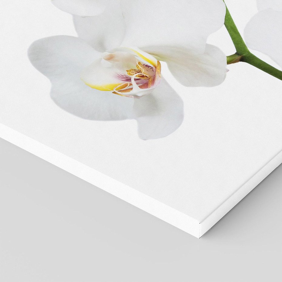 Obraz na płótnie 100x70 - Ekskluzywny Relaks - storczyk, spa