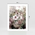 Plakat bez ramy 30x40 - Piękno natury na płótnie - kwiaty, olejne