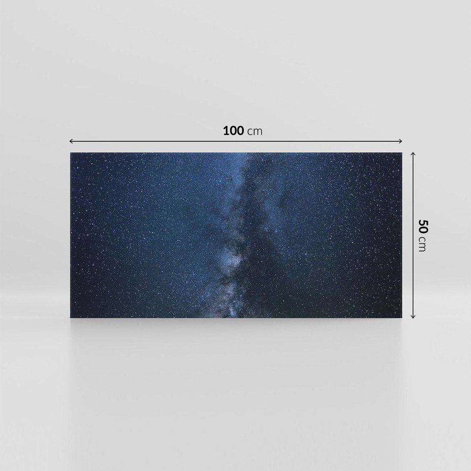 Obraz na płótnie 100x50 - Gwiazdy: magia nocnego nieba - gwiazdy, niebo