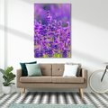 Obraz na płótnie 80x120 - Zaklęta lawenda - lawenda, kwiaty