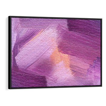Obraz w ramie 70x50 - Abstrakcyjna gra kolorów - abstrakcja, akwarela - rama czarna
