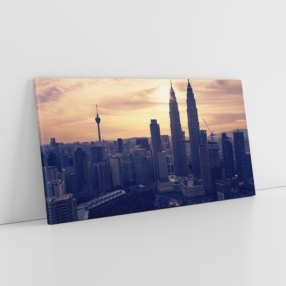 Obraz na płótnie 120x60 - Azja miasto w panoramie - Azja, miasto