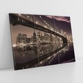 Obraz na płótnie 120x80 - ikona Nowego Jorku - most, Nowy Jork