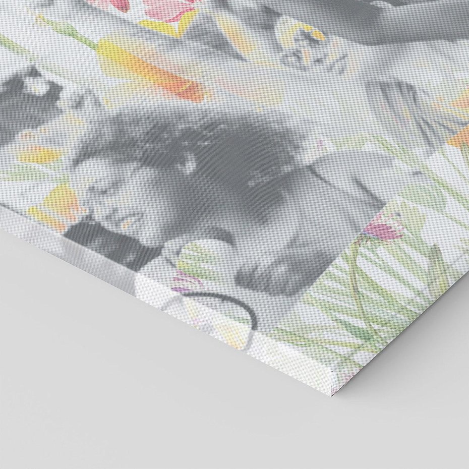 Obraz na płótnie 90x30 - Księga zaklętych marzeń - kolaż, czarnobiałe zdjęcie wesołych młodych ludzi