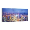 Obraz na płótnie 120x60 - Shanghai: Mocnowieżowce Azji - Shanghai, Chiny
