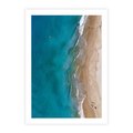 Plakat bez ramy 30x40 - Spokój nad morzem - morze, plaża