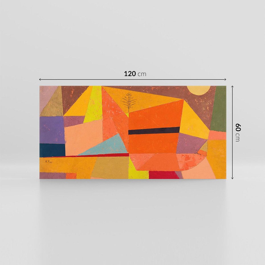 Obraz na płótnie 120x60 - Joyful Mountain Landscape 1929, Paul Klee - Reprodukcja - reprodukcja, obraz na płótnie