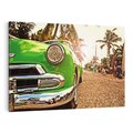 Obraz na płótnie 70x50 - Kubańska przygoda: TAXI przez Hawanę - Kuba, Hawana