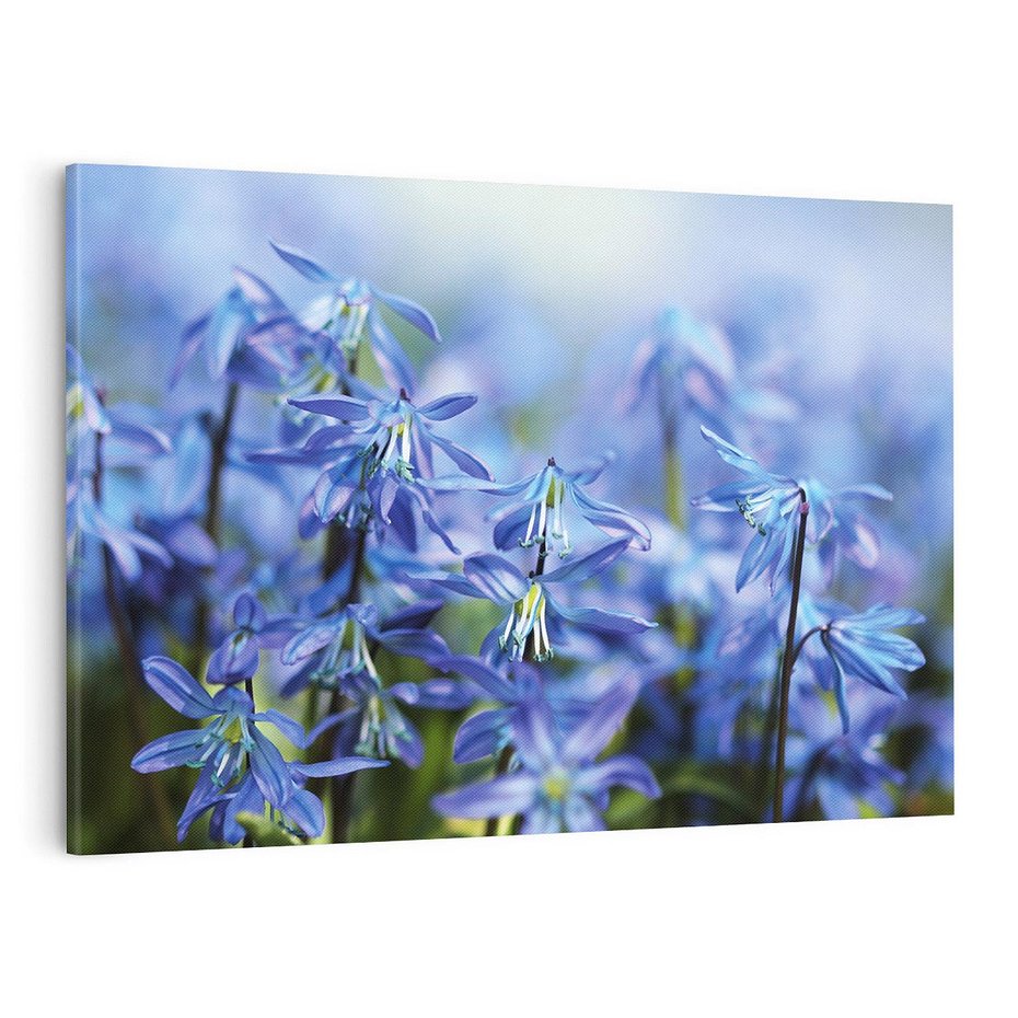 Obraz na płótnie 100x70 - Kwiatowa symfonia natury - kwiat, kwiaty