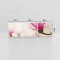 Obraz na płótnie 120x40 - Urok Magnolii - magnolie, kwiaty
