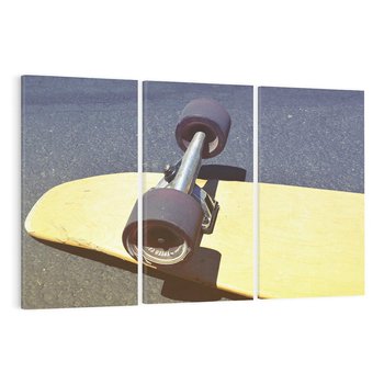 Obraz na płótnie 120x80 - Deskorolka - Sztuka Na Kółkach - deskorolka, skateboard