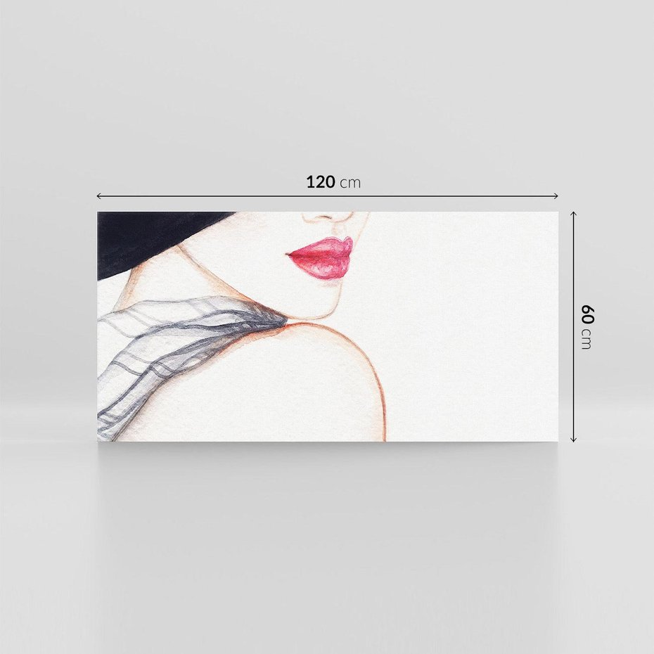 Obraz na płótnie 120x60 - Stylowa Ekspresja - kobieta, moda
