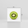 Obraz na płótnie 60x60 - Kiwi Owoce - kiwi, owoce
