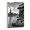 Obraz w ramie 70x100 - Pejzaż kruchości i siły - Londyn, Tamiza - rama drewno