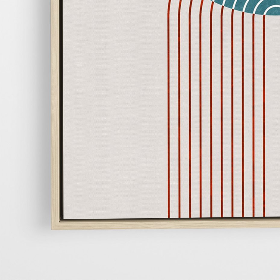 Obraz w ramie 70x100 - Odkrywanie duszy w farbach - kwiaty, pastelowe kolory - rama drewno