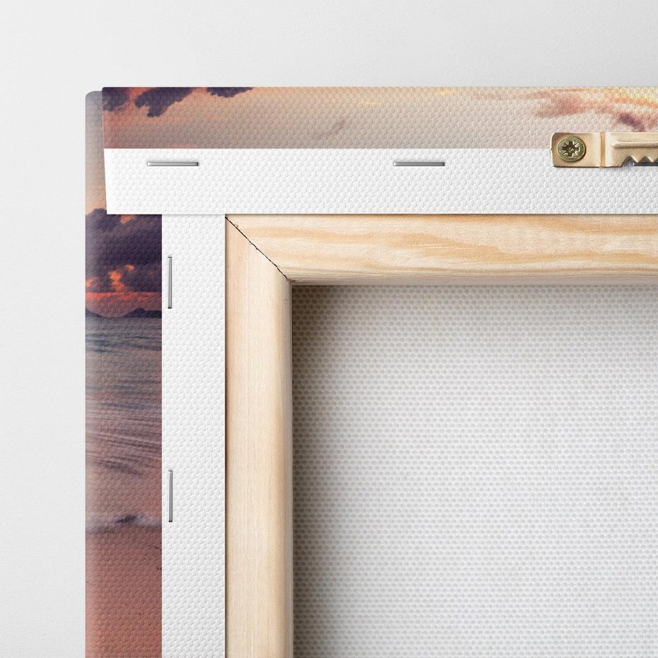 Obraz na płótnie 30x30 - Magia Morza - plaża, morze