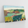 Obraz na płótnie 120x80 - Haystacks in Brittany 1890, Paul Gauguin - Reprodukcja - reprodukcja, obraz na płótnie