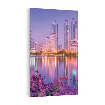 Obraz na płótnie 80x120 - Tajemnicza Azja - Bangkok, Azja