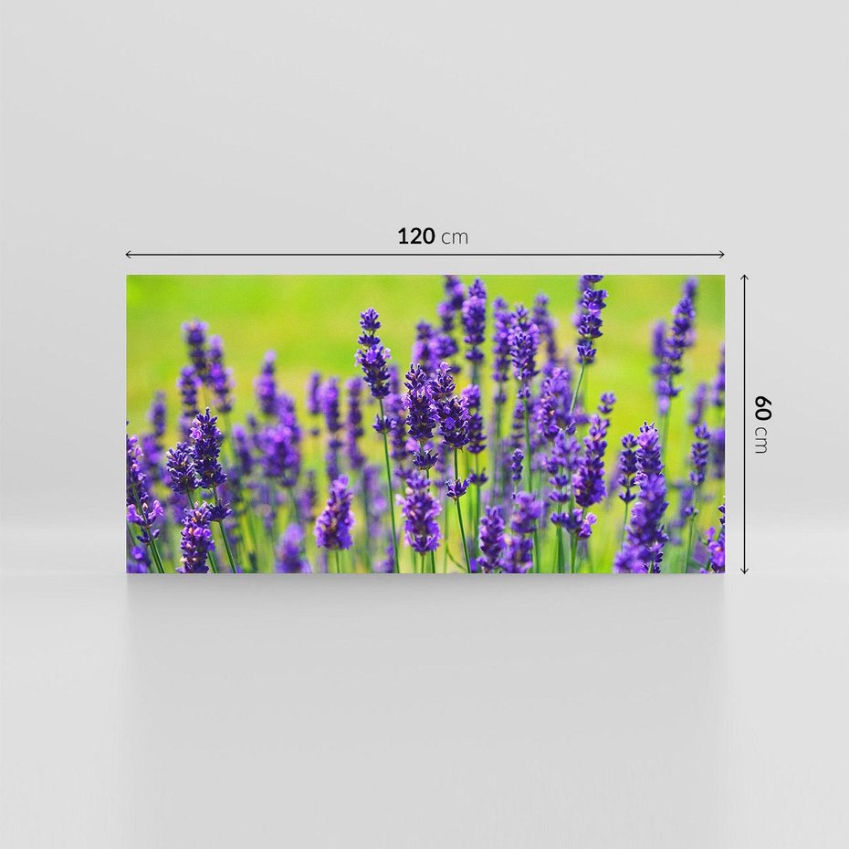 Obraz na płótnie 120x60 - Lawenda w naturze - lawenda, kwiaty