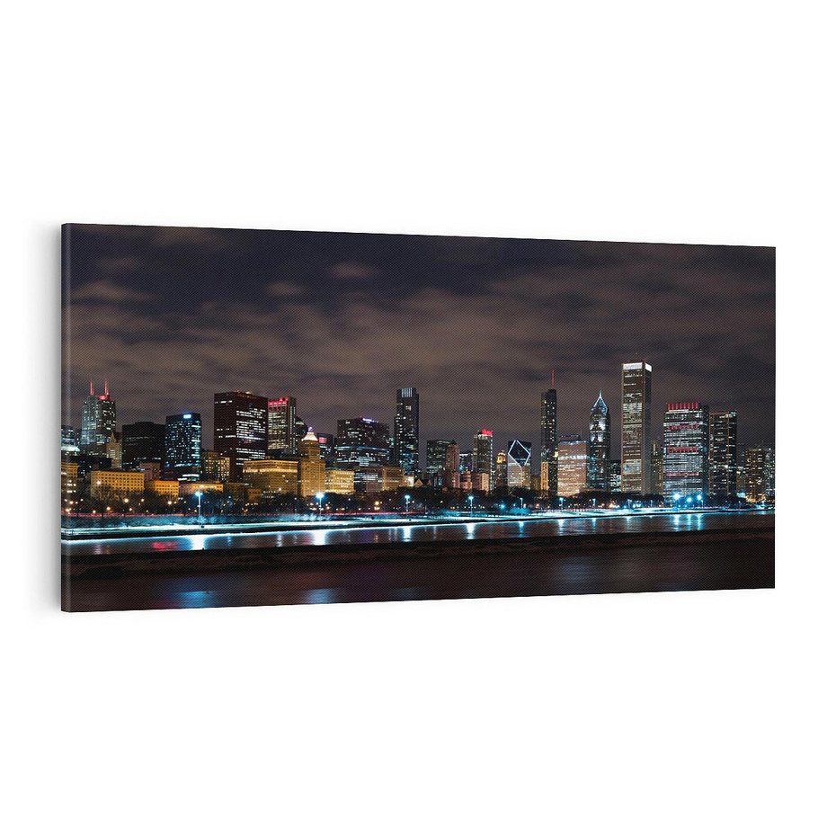 Obraz na płótnie 140x70 - Chicago - Miasto kontrastów - Chicago, USA